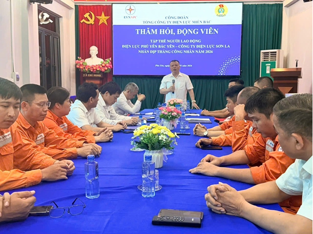 Công đoàn EVNNPC đồng hành, tiếp thêm động lực cho người lao động Công ty Điện lực Sơn La  1