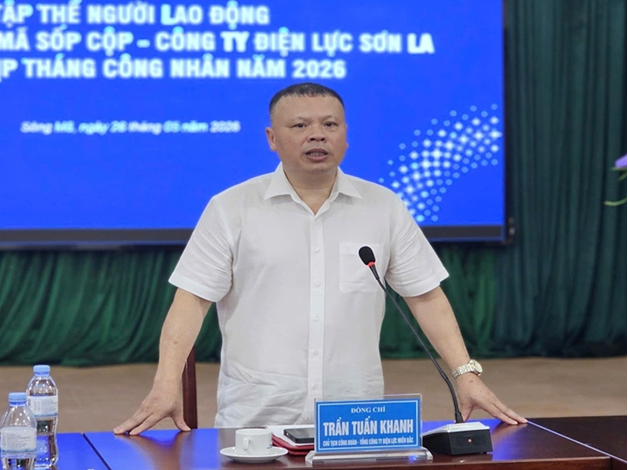 Công đoàn EVNNPC đồng hành, tiếp thêm động lực cho người lao động Công ty Điện lực Sơn La  3