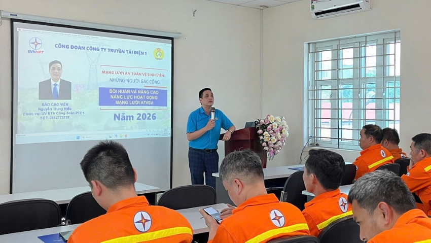 Công đoàn EVNNPT: Nhiều hoạt động thiết thực chăm lo người lao động trong Tháng Công nhân 2026 3