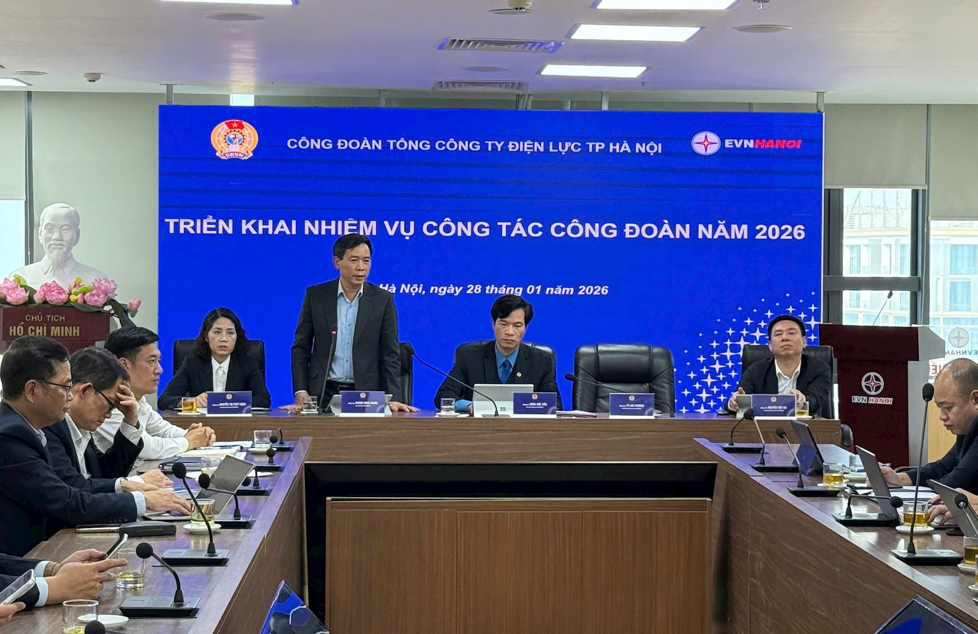 Công đoànEVNHANOI tổ chức Hội nghị Ban Chấp hành lần thứ 3, khóa XXVI 