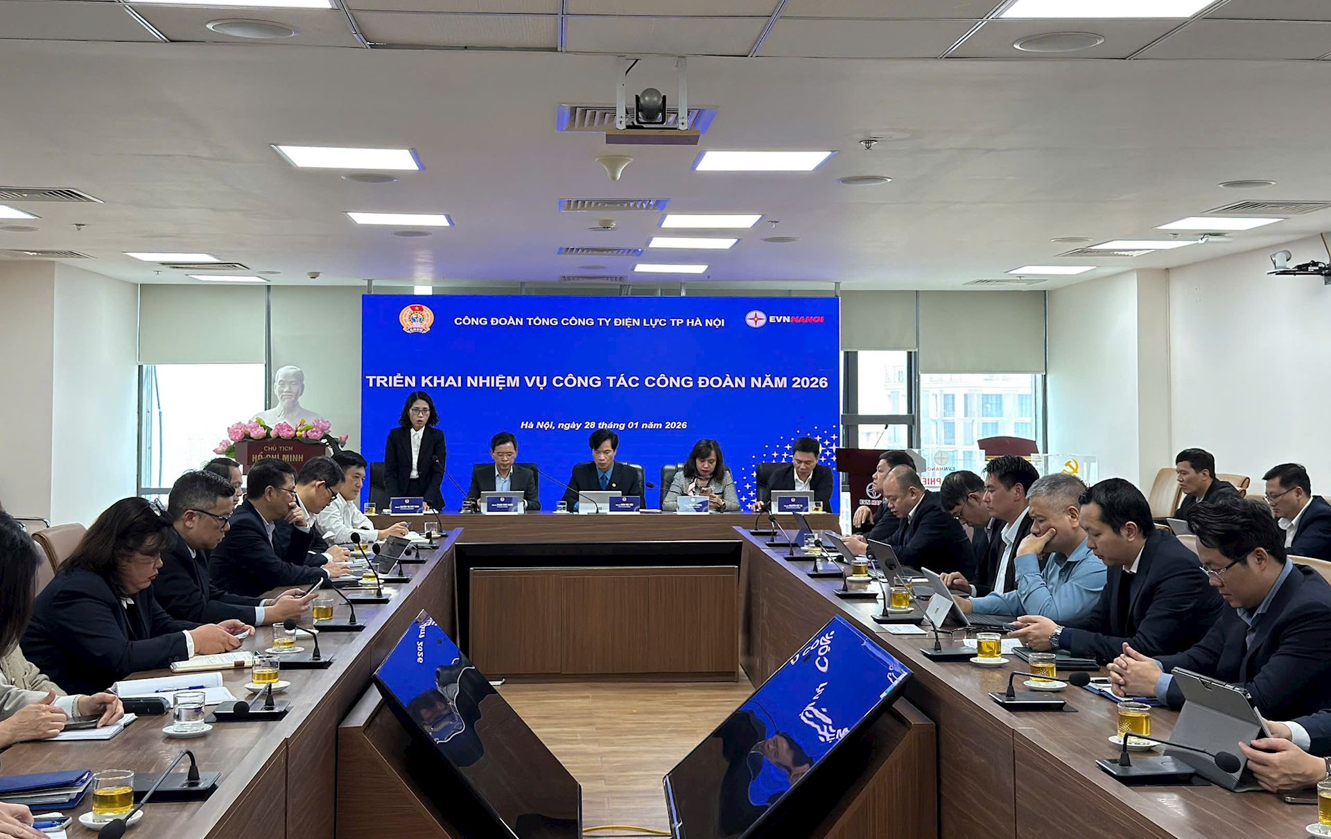 Công đoànEVNHANOI tổ chức Hội nghị Ban Chấp hành lần thứ 3, khóa XXVI 