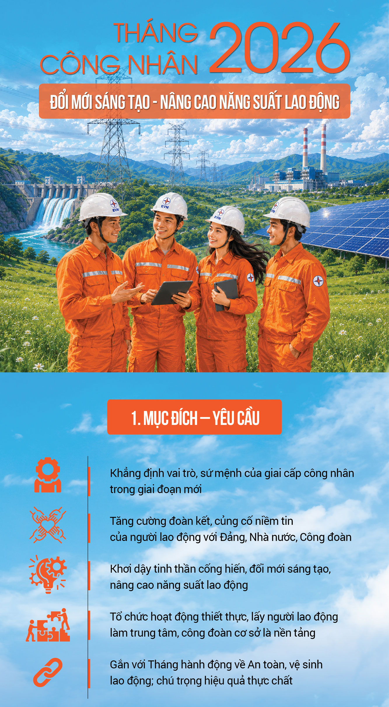 Công nhân Việt Nam: Đổi mới sáng tạo, nâng cao năng suất lao động