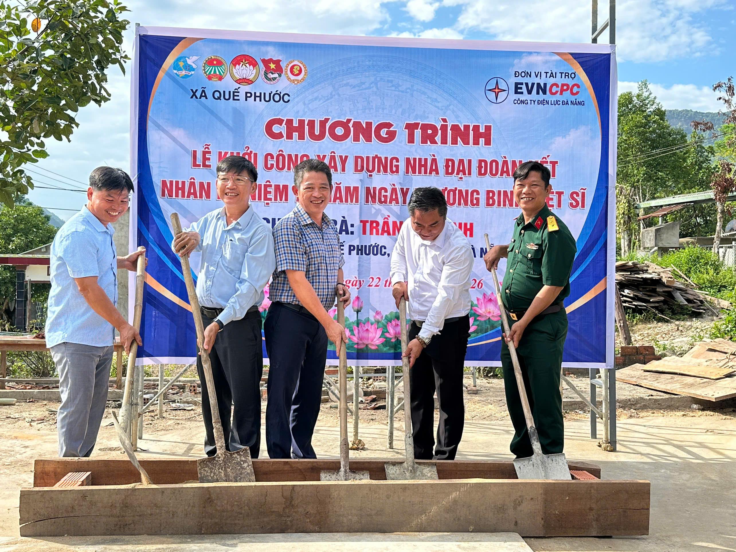 Công ty Điện lực Đà Nẵng: Khởi công xây dựng nhà tình nghĩa cho hộ gia đình có hoàn cảnh khó khăn 2