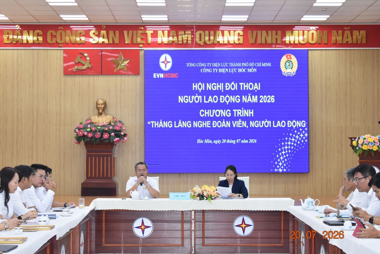 Công ty Điện lực Hóc Môn: Lắng nghe đoàn viên, người lao động để tạo môi trường làm việc gắn kết và phát triển