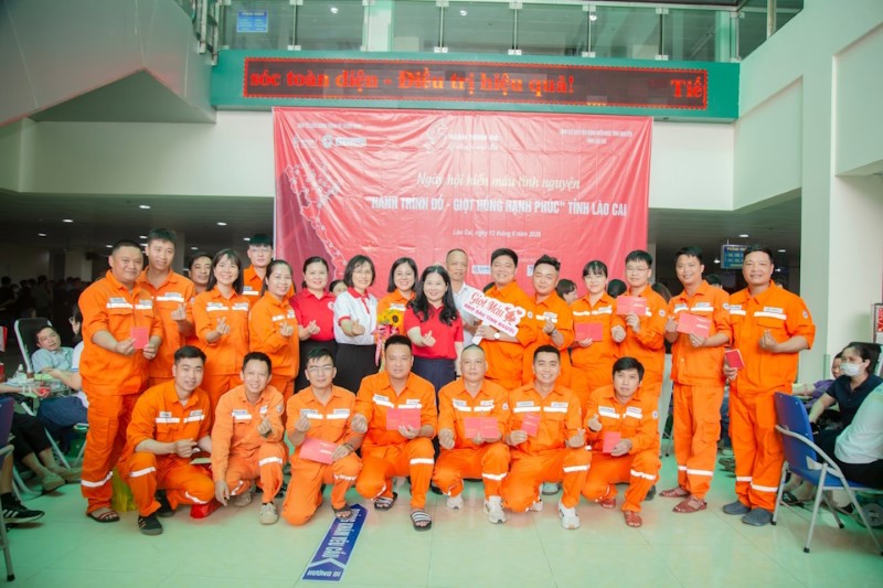 Công ty Điện lực Lào Cai: Lan tỏa văn hóa sẻ chia qua phong trào hiến máu tình nguyện 3