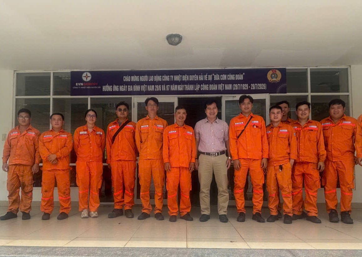 Công ty Nhiệt điện Duyên Hải tổ chức “Bữa cơm Công đoàn” năm 2026, lan tỏa tinh thần gắn kết người lao động 2