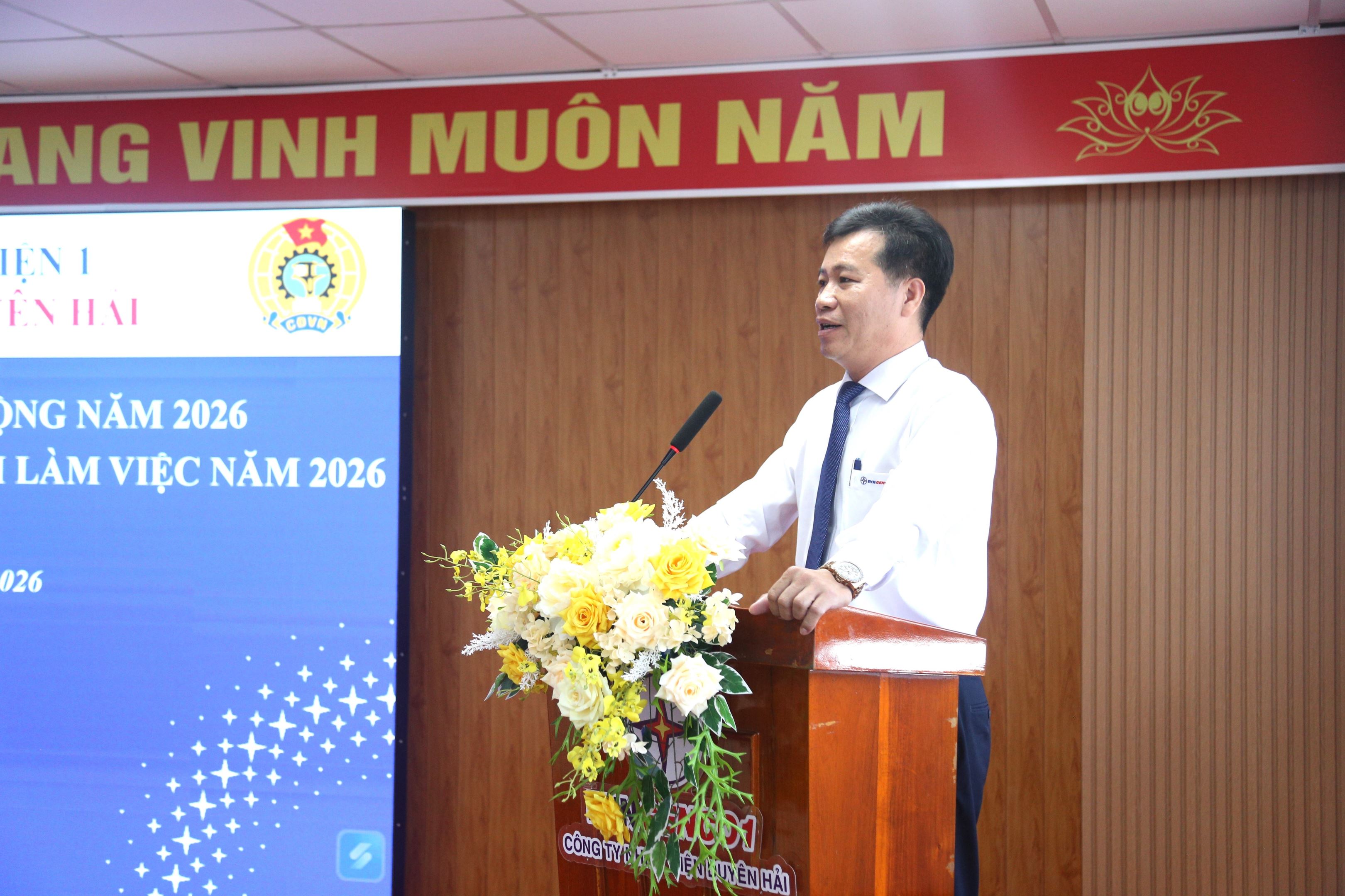 Công ty Nhiệt điện Duyên Hải tổ chức thành công Hội nghị Người lao động năm 2026: Đồng thuận – Trách nhiệm – Quyết tâm hoàn thành nhiệm vụ 9
