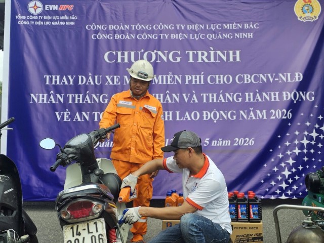 CTĐL Quảng Ninh: Sôi nổi các hoạt động thiết thực hưởng ứng Tháng Công nhân và Tháng hành động về An toàn, vệ sinh lao động năm 2026 4