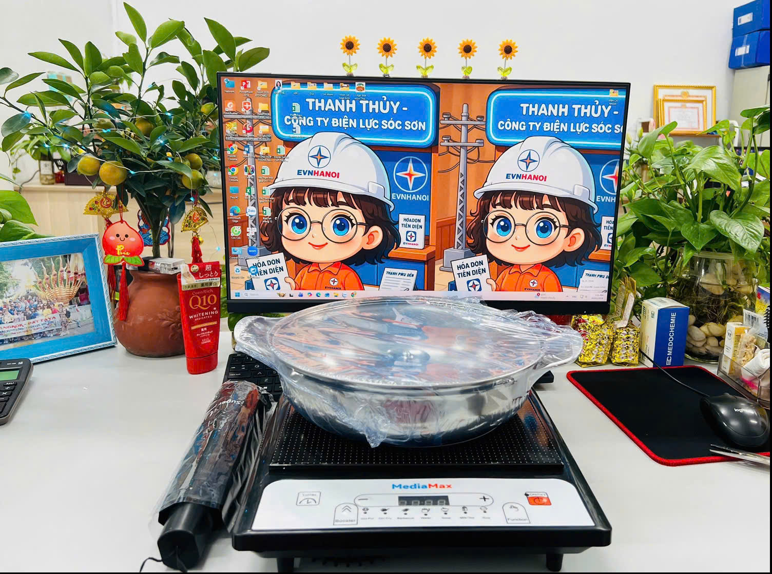 Đoàn viên, người lao động EVNHANOI hưởng ứng Chương trình “Chợ Tết Công đoàn – Xuân 2026”