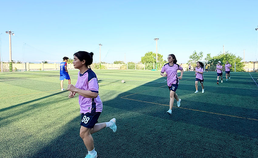 Đội bóng đá nữ Vĩnh Tân 4: “Thắp lửa” sân cỏ, sẵn sàng cho ngày hội lớn CBCNV EVN 2026 1