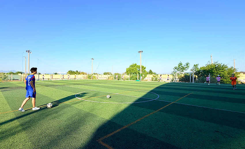 Đội bóng đá nữ Vĩnh Tân 4: “Thắp lửa” sân cỏ, sẵn sàng cho ngày hội lớn CBCNV EVN 2026 2