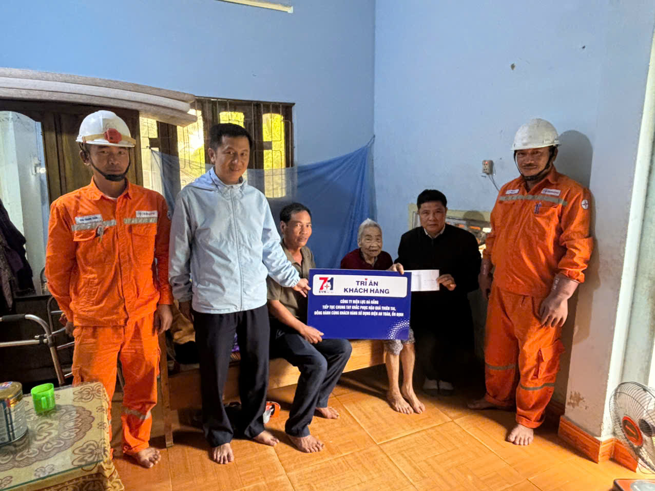 Đội Quản lý điện Duy Xuyên lan tỏa nghĩa tình trong các hoạt động an sinh xã hội