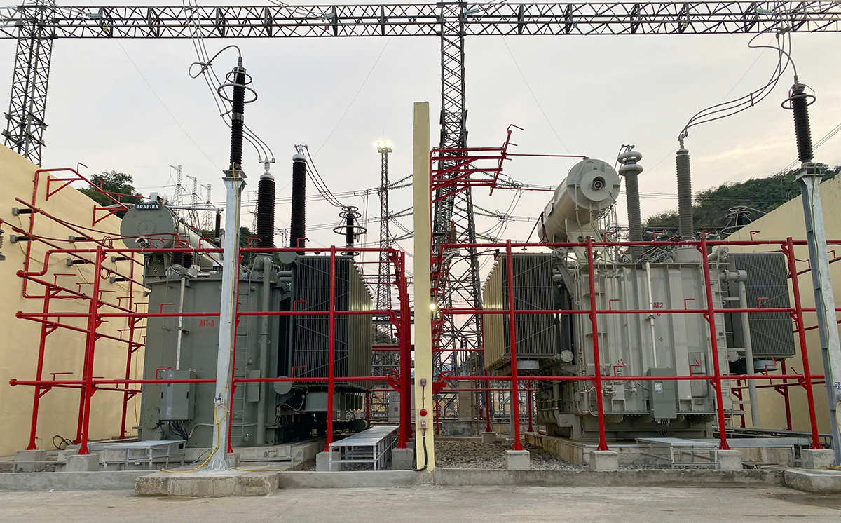 Đóng điện Dự án nâng công suất Trạm biến áp 500kV Hòa Bình, chào mừng 140 năm Ngày Quốc tế Lao động 1