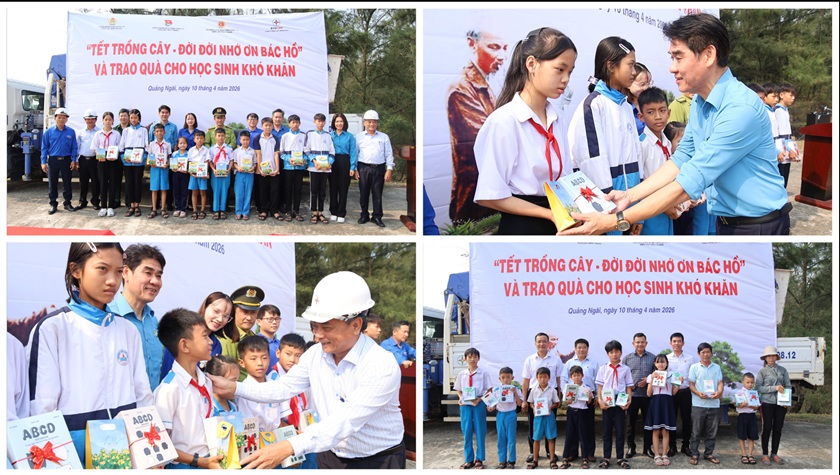 EVNCPC tổ chức “Tết trồng cây – Đời đời nhớ ơn Bác Hồ” tại Quảng Ngãi 6