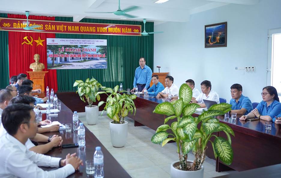 EVNGENCO1: Khánh thành khu Cư xá Nhà máy Thủy điện Khe Bố - Công ty cổ phần Phát triển Điện lực Việt Nam: Tạo nền tảng “an cư” cho người lao động trong Tháng Công nhân 1