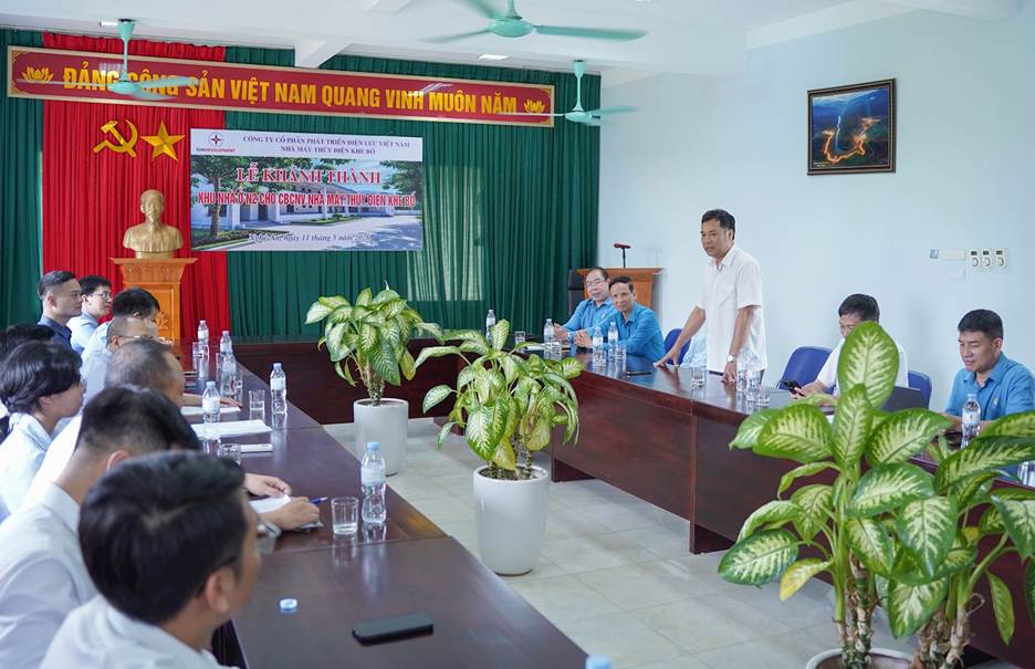 EVNGENCO1: Khánh thành khu Cư xá Nhà máy Thủy điện Khe Bố - Công ty cổ phần Phát triển Điện lực Việt Nam: Tạo nền tảng “an cư” cho người lao động trong Tháng Công nhân 3