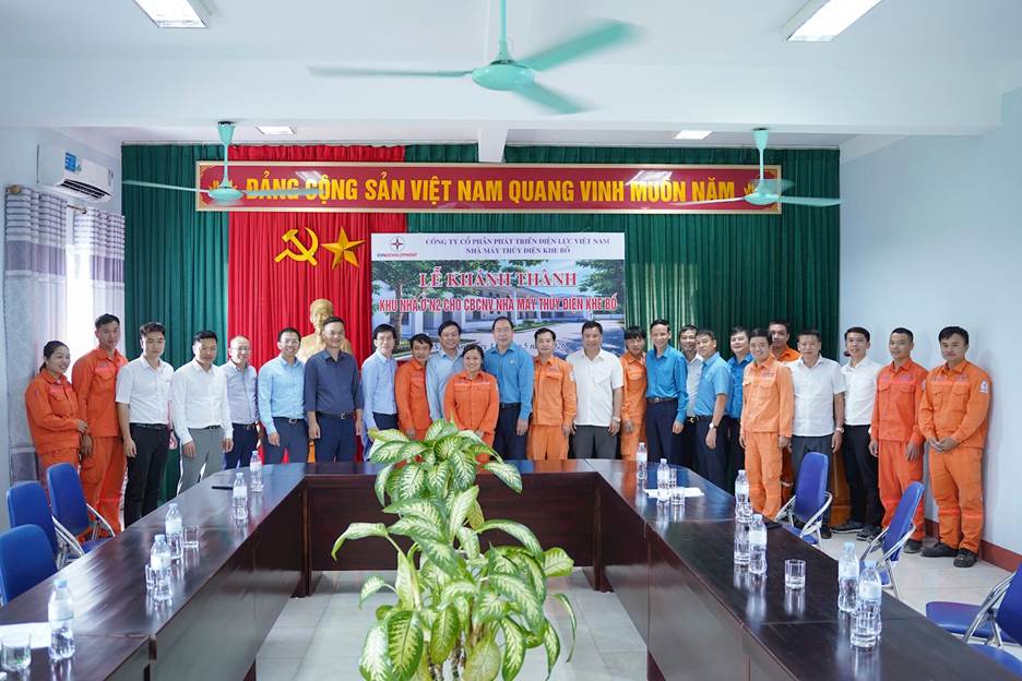 EVNGENCO1: Khánh thành khu Cư xá Nhà máy Thủy điện Khe Bố - Công ty cổ phần Phát triển Điện lực Việt Nam: Tạo nền tảng “an cư” cho người lao động trong Tháng Công nhân 4