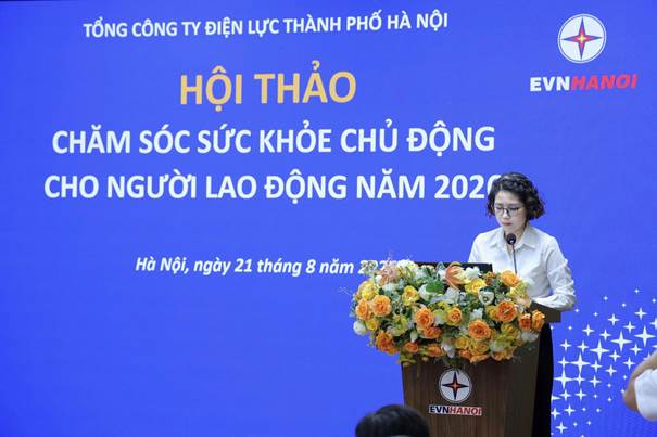EVNHANOI - CHĂM SÓC SỨC KHỎE CHỦ ĐỘNG ĐỂ MỖI NGƯỜI LAO ĐỘNG VỮNG VÀNG HƠN 1