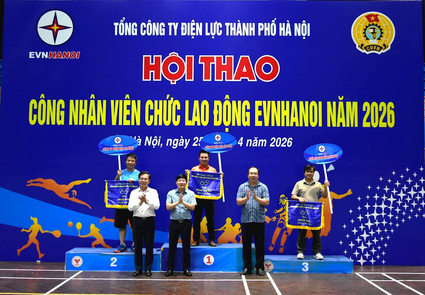 EVNHANOI: Sôi nổi Hội thao Công nhân viên chức lao động năm 2026 1
