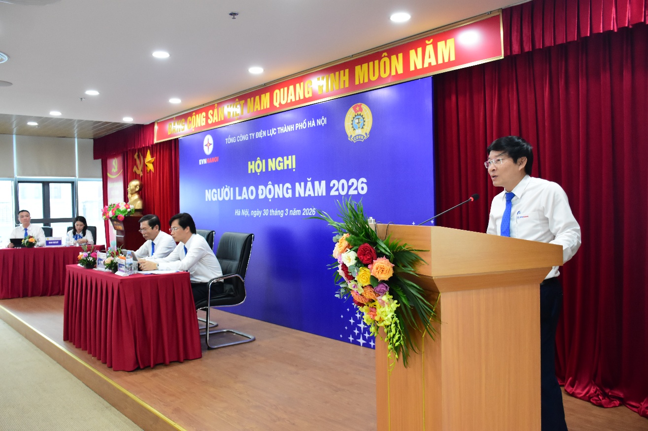 EVNHANOI tổ chức thành công Hội nghị Người lao động năm 2026 4