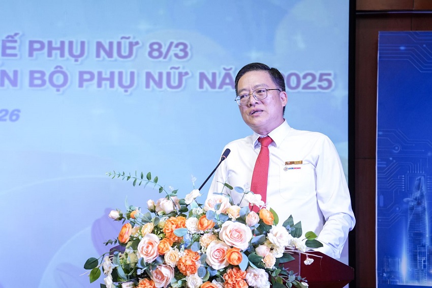 EVNHCMC tôn vinh nữ CBCNV nhân Ngày Quốc tế Phụ nữ 8/3