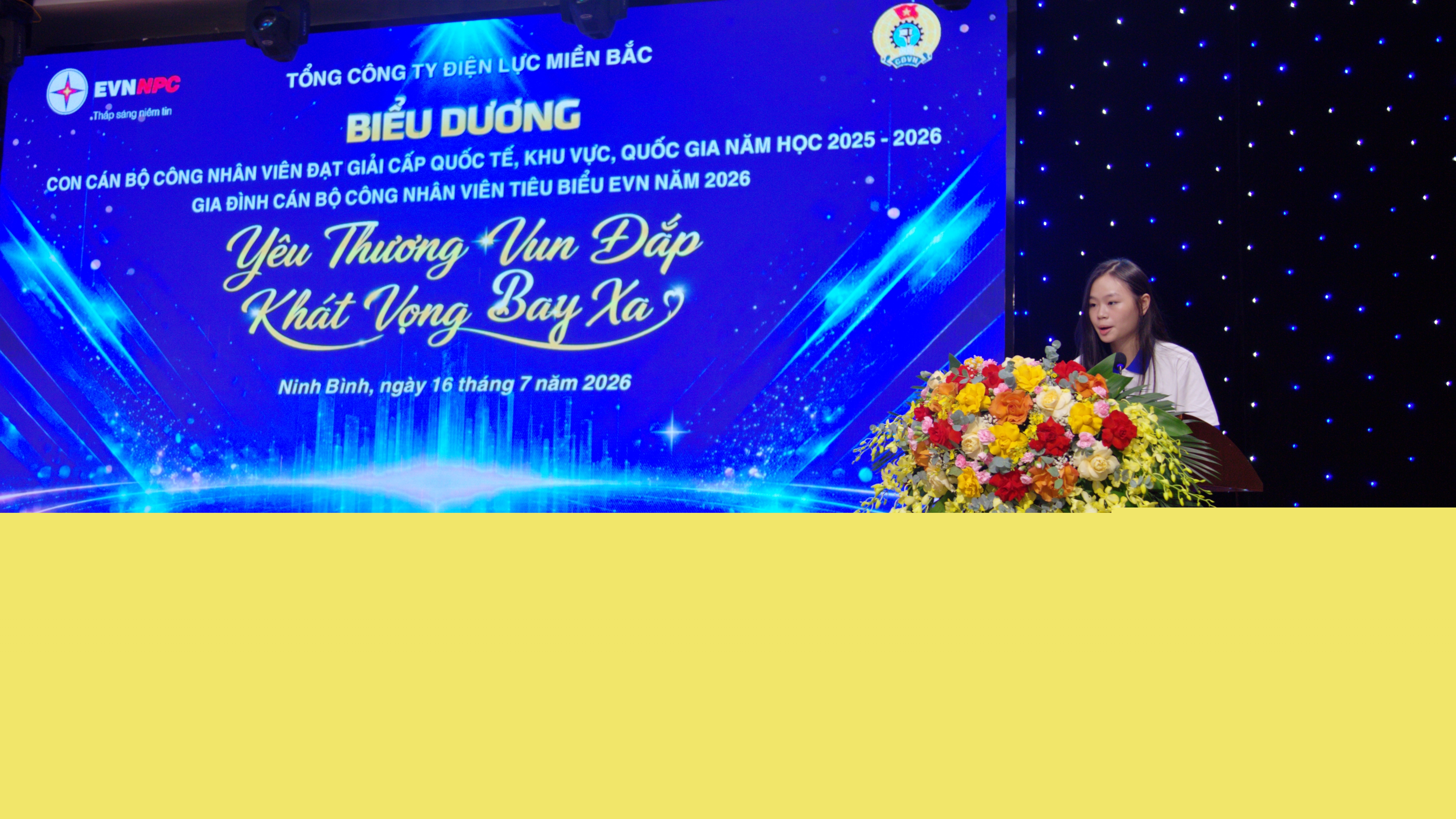 EVNNPC: Lan tỏa yêu thương và khát vọng tại Lễ biểu dương học sinh, gia đình tiêu biểu cấp EVN năm 2026 1