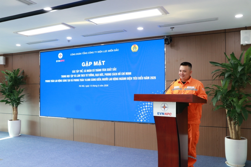 EVNNPC tôn vinh người lao động tiêu biểu và lan tỏa khát vọng đổi mới sáng tạo năm 2026 2
