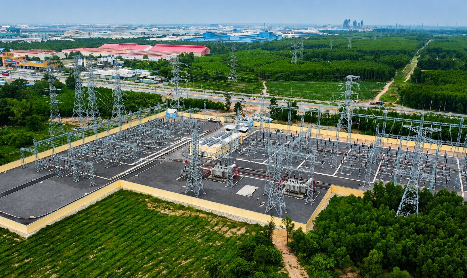 EVNNPT về đích 2 công trình truyền tải điện tại Đồng Nai, góp sức bảo đảm điện chào mừng Quốc khánh 1