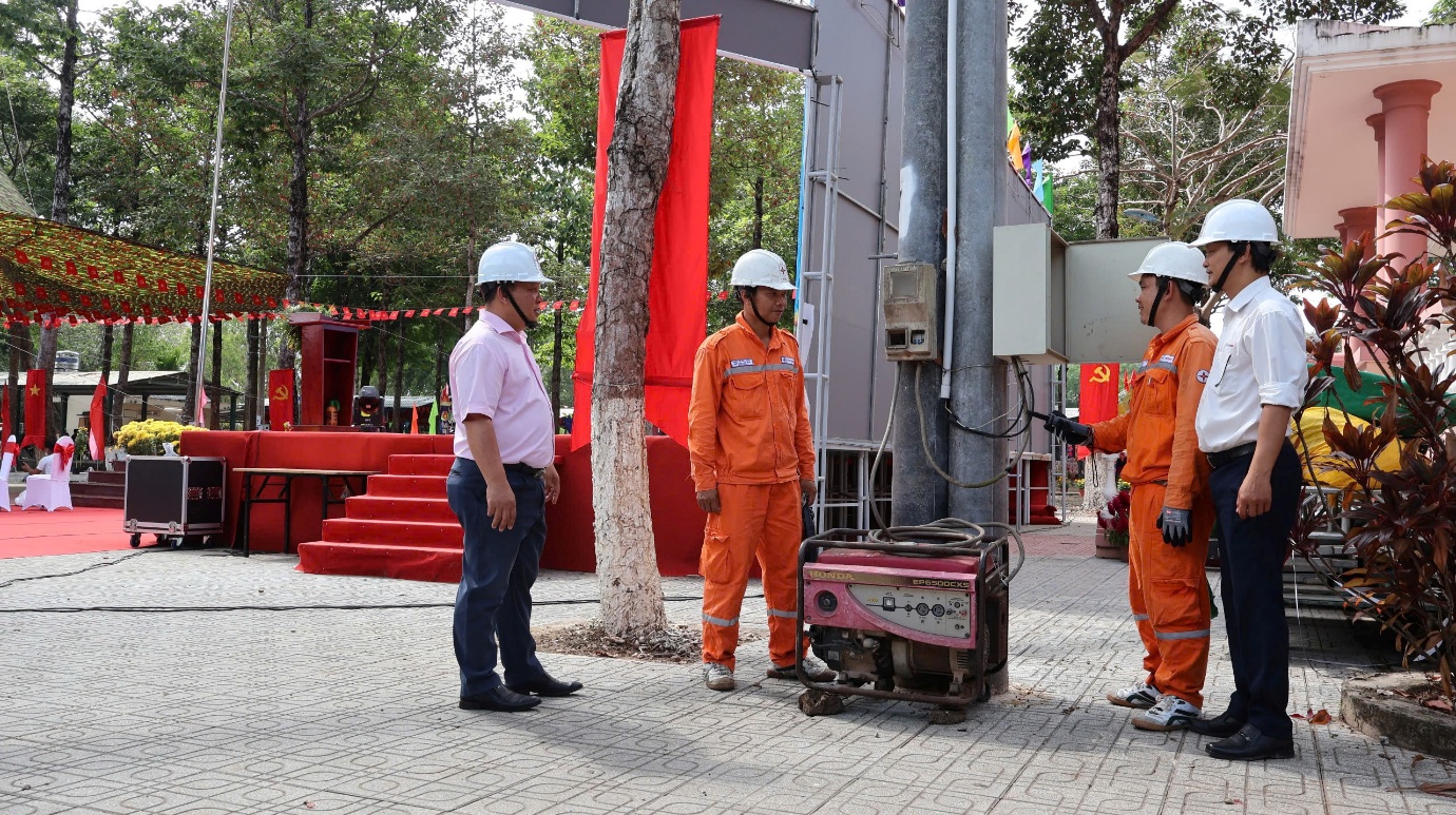 EVNSPC đảm bảo điện Ngày hội tòng quân 2026