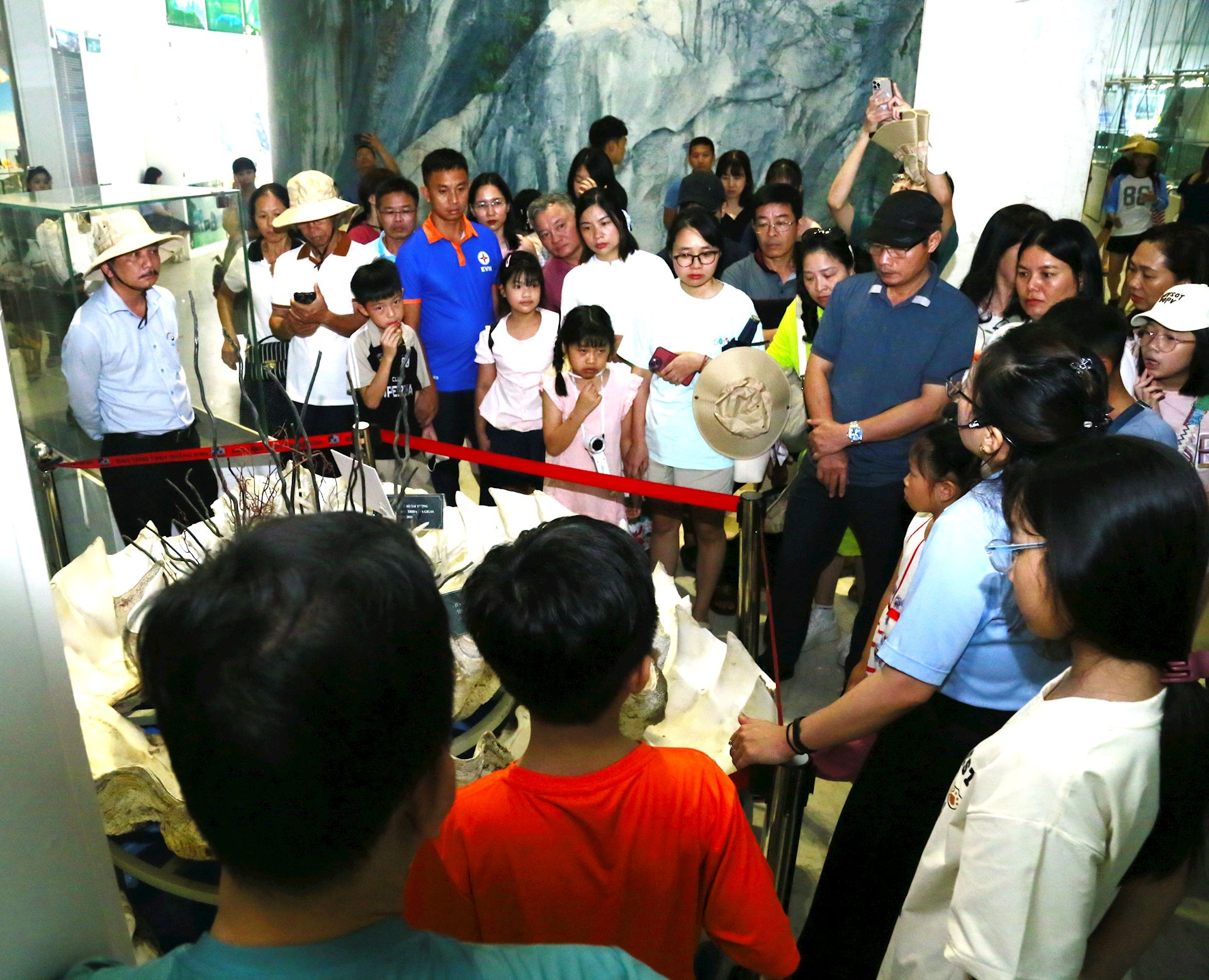 Gia đình CBCNV tiêu biểu và học sinh xuất sắc EVN trải nghiệm thực tế tại Quảng Ninh 4