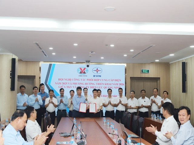 Hội nghị công tác phối hợp đảm bảo cung cấp điện cho ngành Than năm 2026 và các năm tiếp theo 2