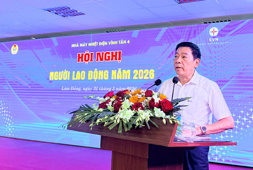 Hội nghị Người lao động Nhà máy Nhiệt điện Vĩnh Tân 4: Đoàn kết - Sáng tạo - Vượt khó - Phát triển 3