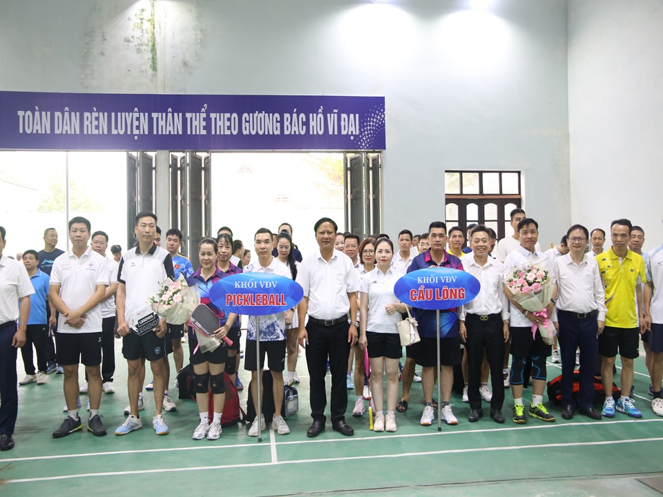 Hội thao Công ty Điện lực Ninh Bình lần thứ I: Gắn kết sức mạnh, lan tỏa tinh thần đoàn kết