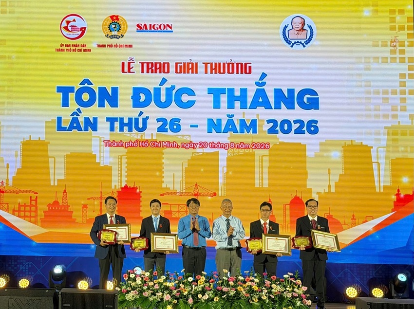 Kỹ sư Nguyễn Minh Nhựt được vinh danh tại Giải thưởng Tôn Đức Thắng năm 2026 1