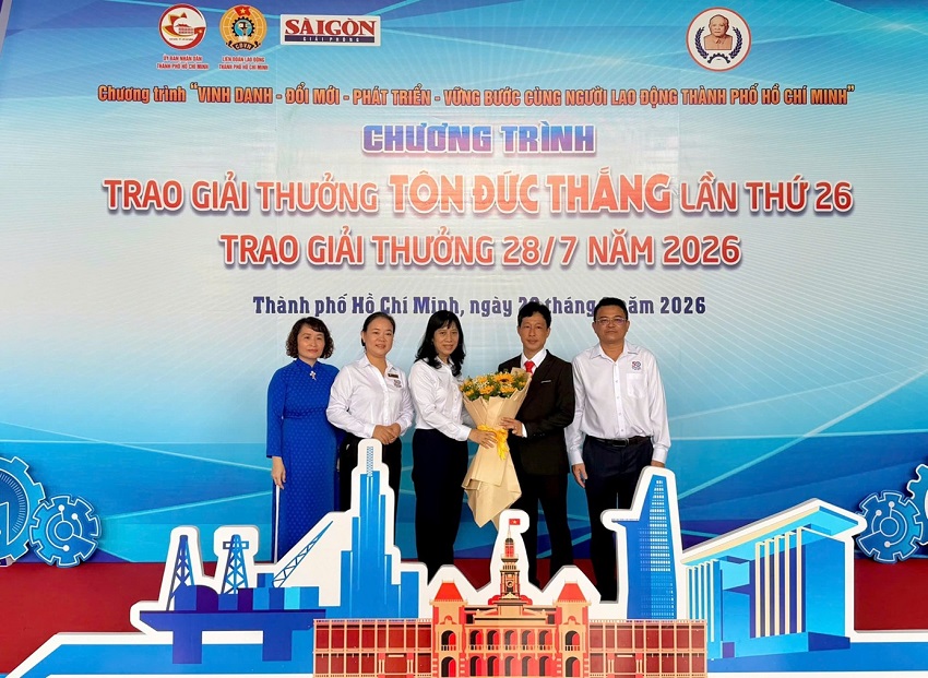 Kỹ sư Nguyễn Minh Nhựt được vinh danh tại Giải thưởng Tôn Đức Thắng năm 2026 4