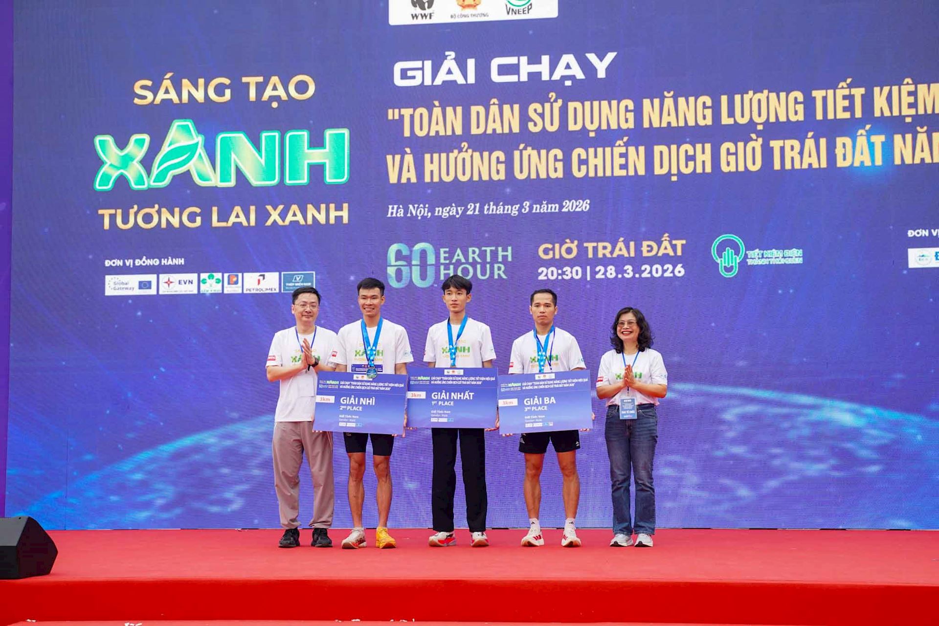 Lãnh đạo EVN cùng 650 cán bộ, nhân viên EVN hưởng ứng, tham gia Giải chạy Giờ Trái đất 2026 5