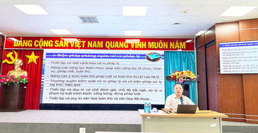 Nâng cao kiến thức pháp luật cho người lao động: bước đi chiến lược trong quản trị nhân sự tại Nhà máy Nhiệt điện Vĩnh Tân 4