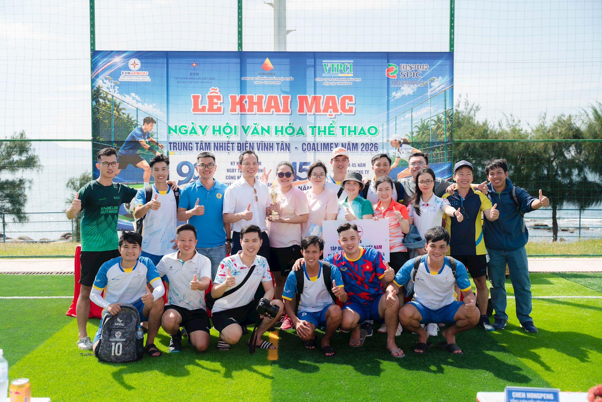 Nhà máy Nhiệt điện Vĩnh Tân 4 thắng lớn tại ngày Hội thể thao Trung tâm Điện lực Vĩnh Tân năm 2026