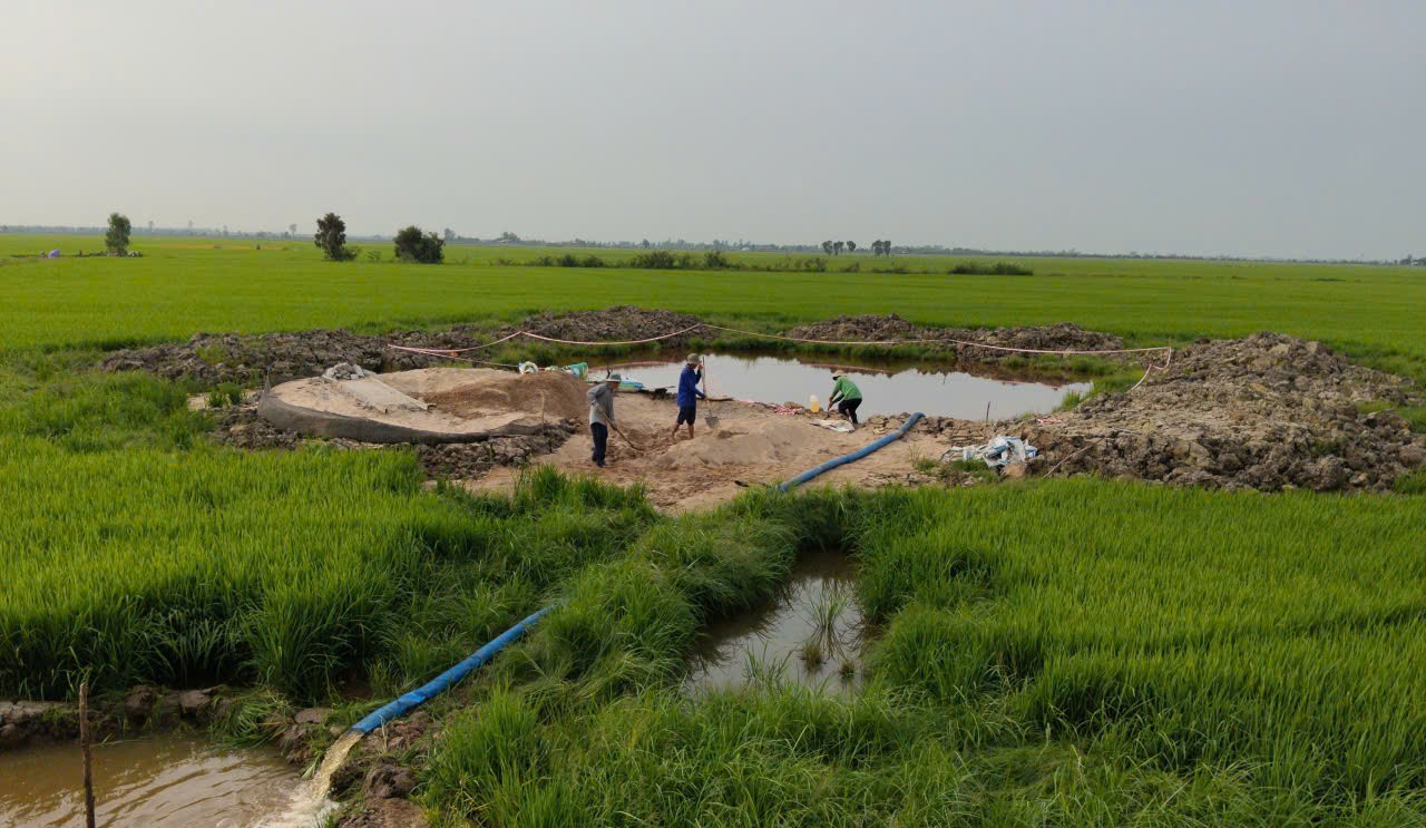 Những ngày đầu năm trên công trường các dự án lưới điện tại miền Nam 2