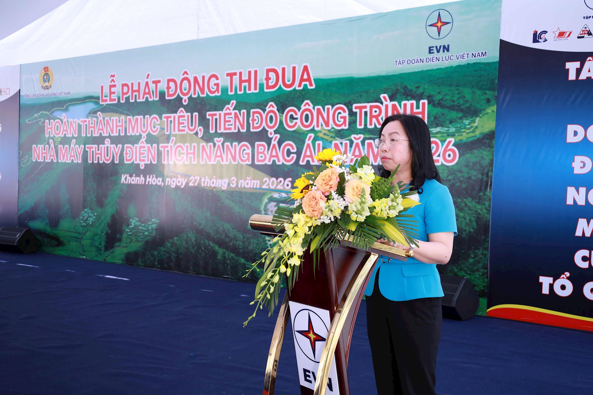 Phát động thi đua hoàn thành mục tiêu, tiến độ công trình Nhà máy Thủy điện tích năng Bác Ái năm 2026 4