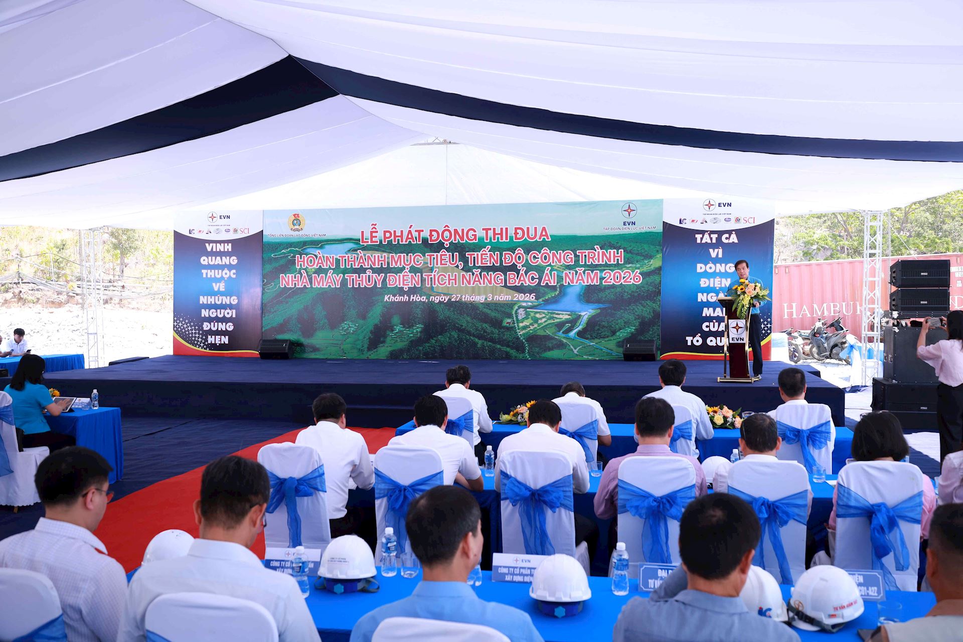 Phát động thi đua hoàn thành mục tiêu, tiến độ công trình Nhà máy Thủy điện tích năng Bác Ái năm 2026 5