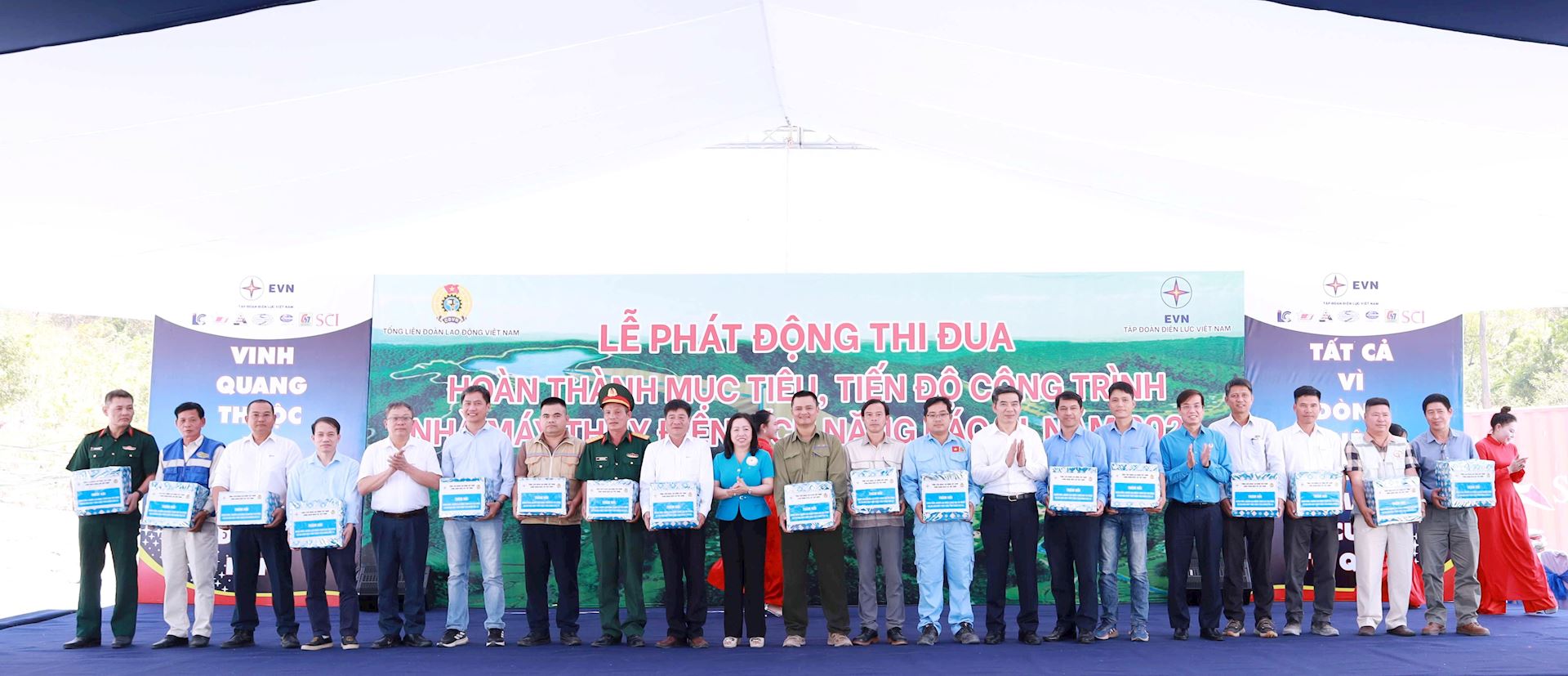 Phát động thi đua hoàn thành mục tiêu, tiến độ công trình Nhà máy Thủy điện tích năng Bác Ái năm 2026 6