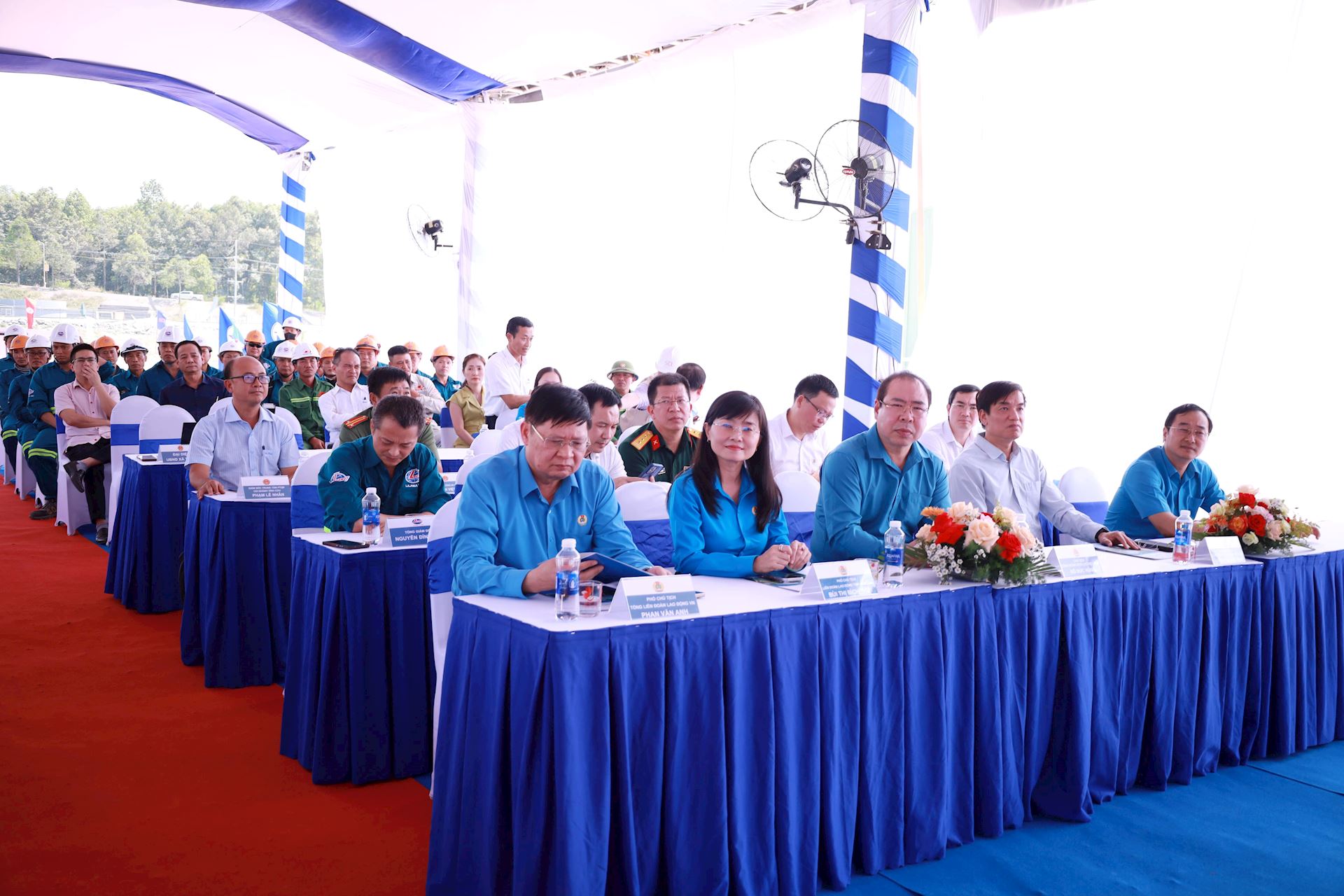 Phát động thi đua trên công trường Dự án Thủy điện Trị An mở rộng 4