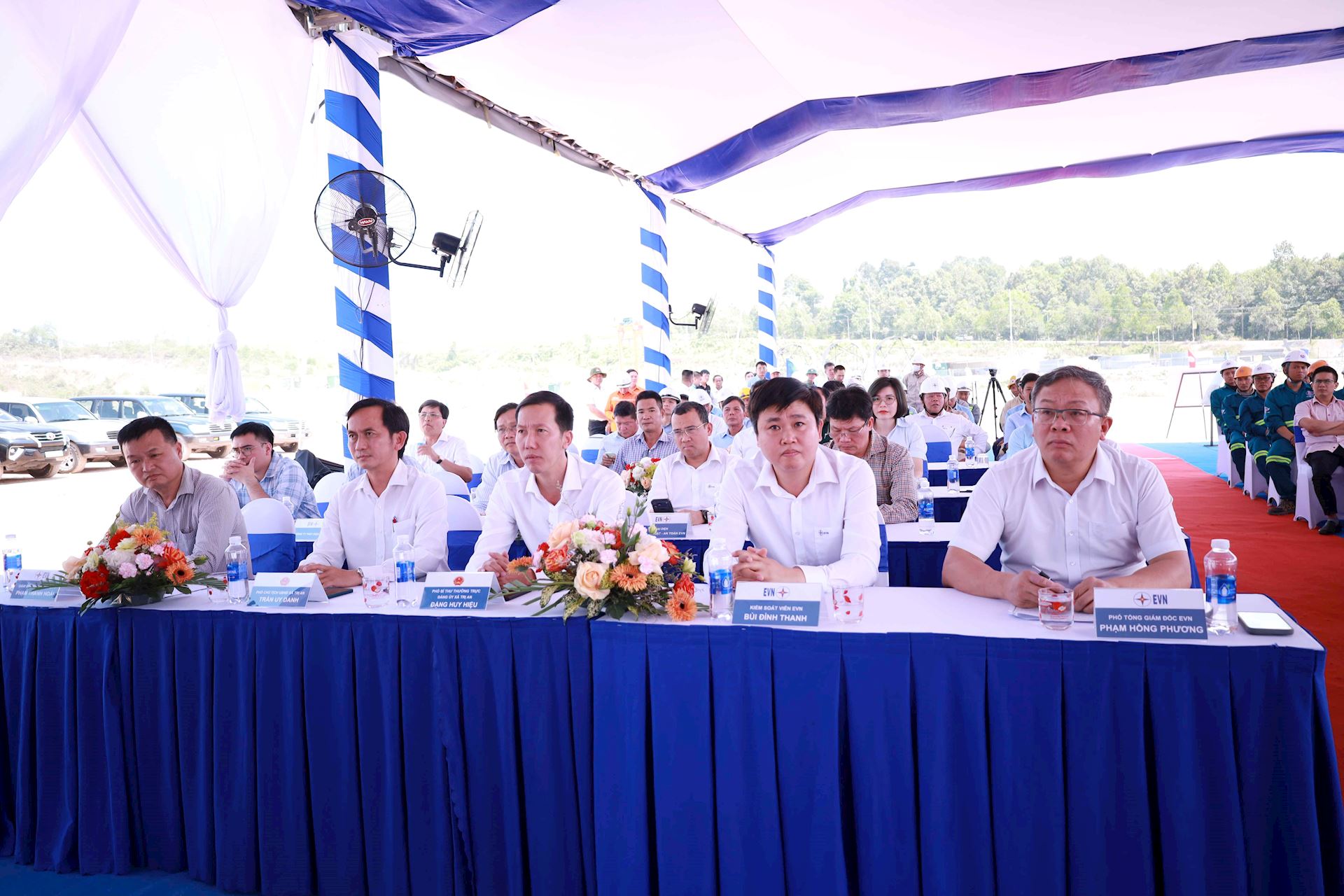 Phát động thi đua trên công trường Dự án Thủy điện Trị An mở rộng 5