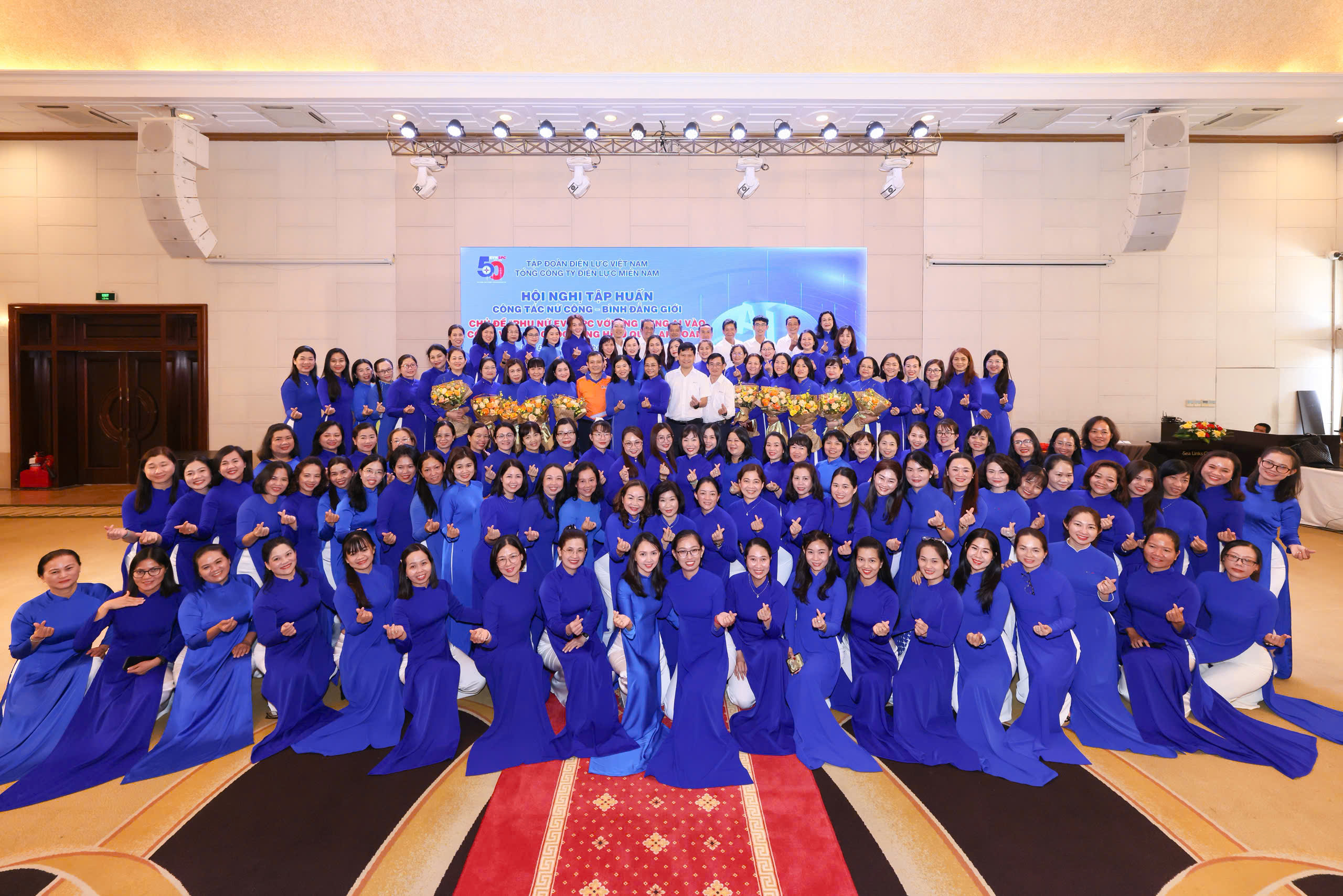 Phụ nữ EVNSPC – Bản lĩnh, tận tâm vì sự phát triển bền vững