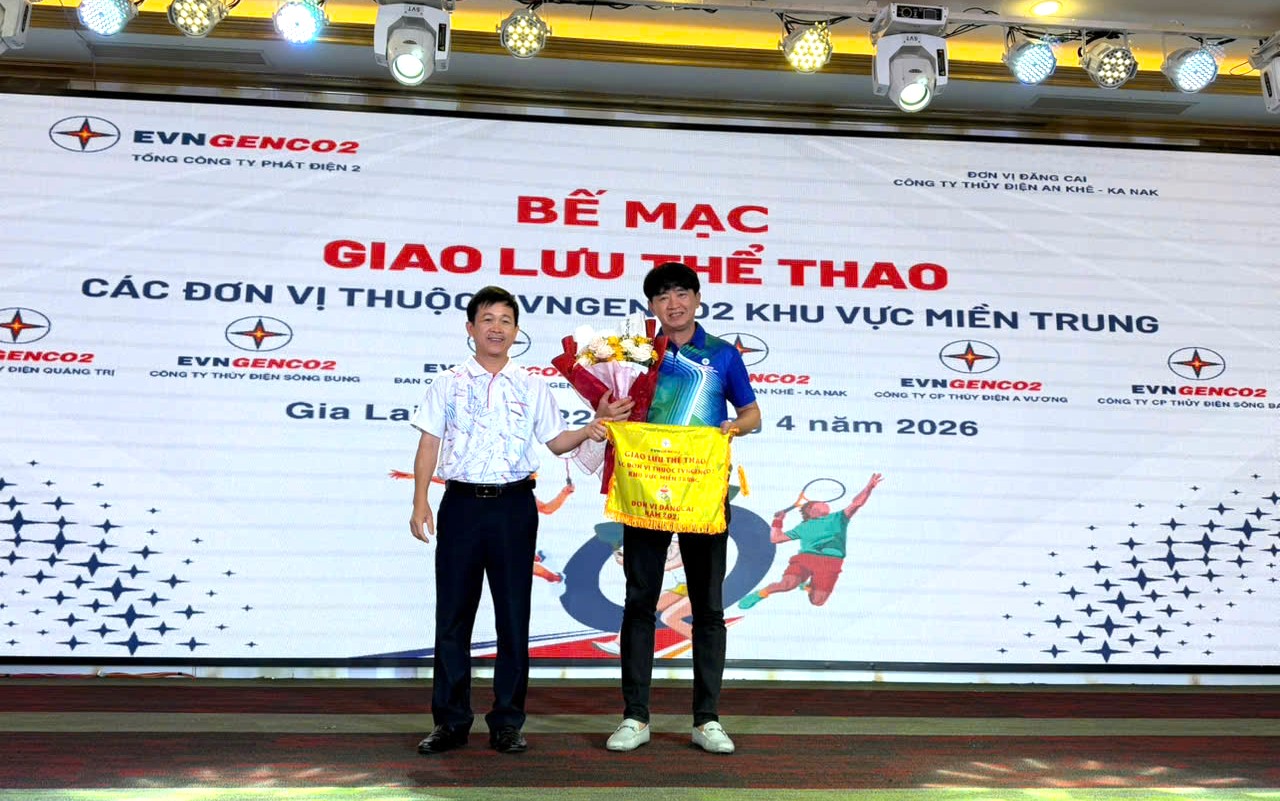Sôi nổi Giao lưu thể thao các đơn vị EVNGENCO2 khu vực miền Trung năm 2026  3
