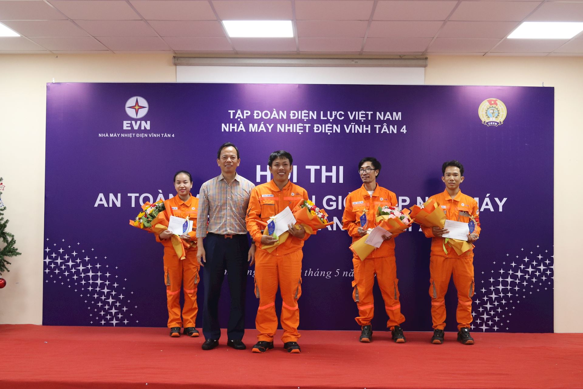 SÔI NỔI HỘI THI “AN TOÀN VỆ SINH VIÊN GIỎI NĂM 2026” TẠI NHÀ MÁY NHIỆT ĐIỆN VĨNH TÂN 4 3
