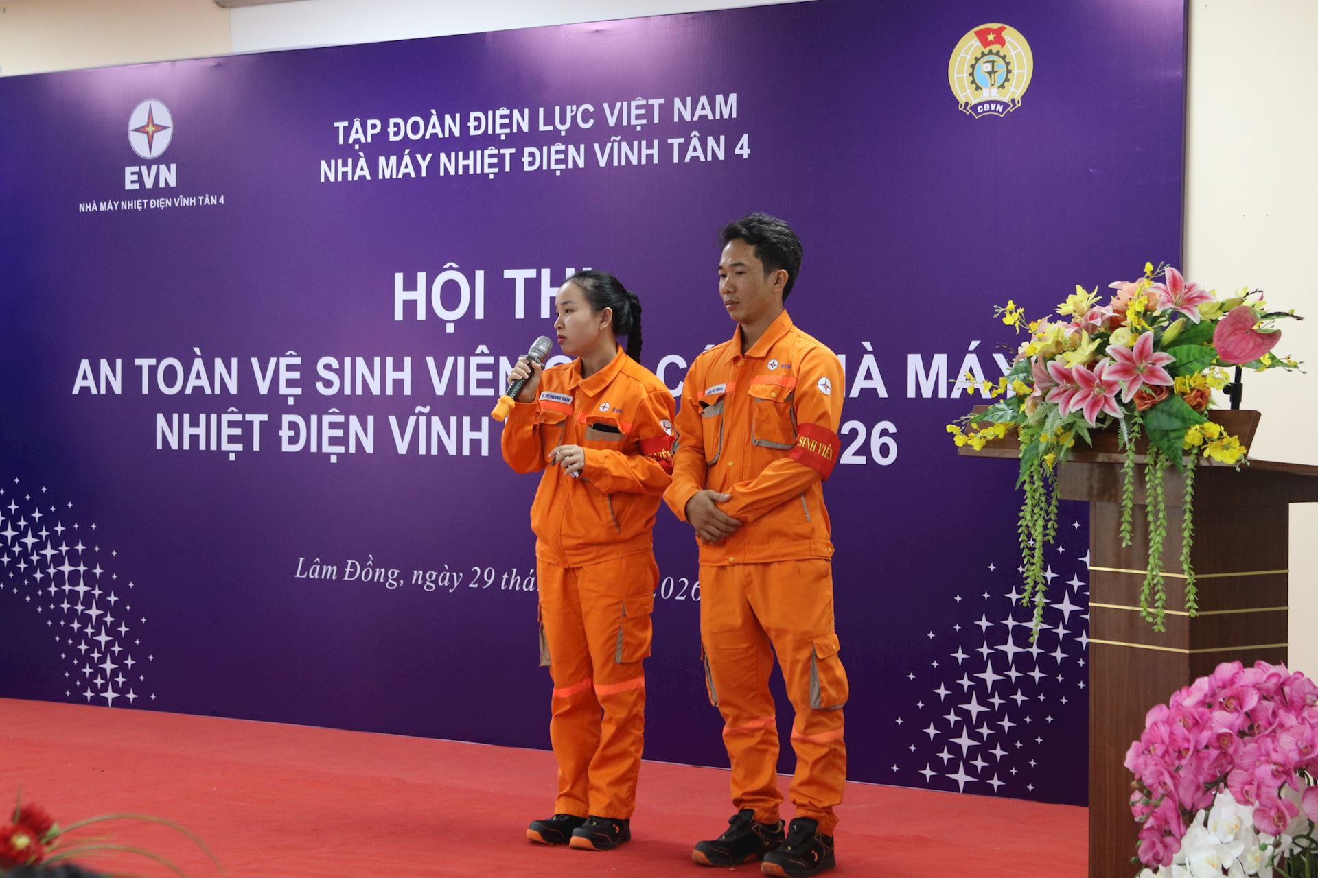 SÔI NỔI HỘI THI “AN TOÀN VỆ SINH VIÊN GIỎI NĂM 2026” TẠI NHÀ MÁY NHIỆT ĐIỆN VĨNH TÂN 4