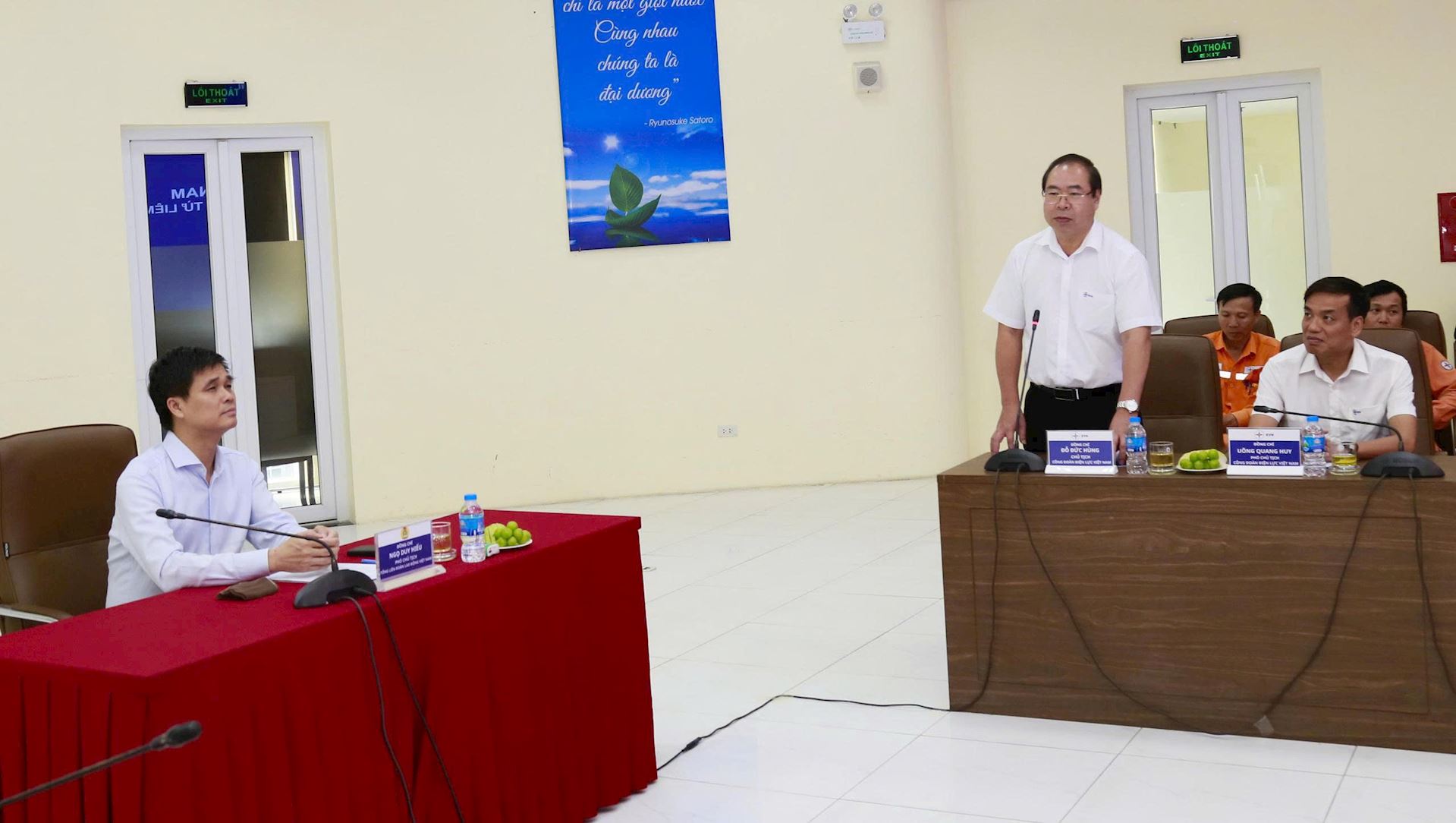 Thăm hỏi, động viên đoàn viên, người lao động đảm bảo điện Đại hội XIV Công đoàn Việt Nam 5