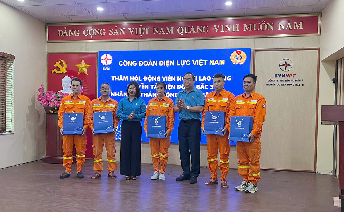 Tháng Công nhân 2026: Lan tỏa sự sẻ chia tới người lao động Truyền tải điện Đông Bắc 3 1